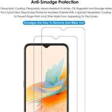 Blackview A85 2-Pack Tempered Glass Screen Protector With Anti Smudge Protection