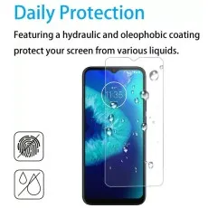 Waterproof and fingerprint-resistant screen protector for Motorola Moto E20 – daily protection with HD clarity
