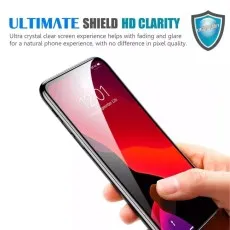 Ultra-clear screen protector for A91 with HD clarity, anti-glare, and fade-resistant technology for a natural phone display experience without pixel quality loss