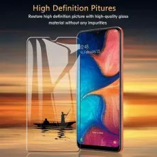 High-Definition Tempered Glass Screen Protector – Ultra-Clear, Premium Quality for Crystal-Clear Display Without Impurities