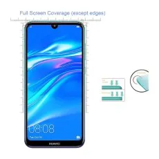 Full Screen Coverage (except edges) - Huawei Y7 2019 Y7 Pro 2019 Y7 Prime 2019 Tempered Glass Screen Protector
