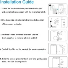 Step-by-Step Installation Guide for Applying the Huawei Y7 2019 Series Tempered Glass Screen Protector