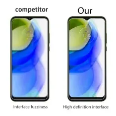 Our Moto G 2022 tempered glass offers ultra-clear HD clarity, unlike competitors with fuzzy displays