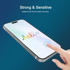For Apple iPhone 16 Plus Screen Protector Tempered Glass Case-Friendly (2-Pack)