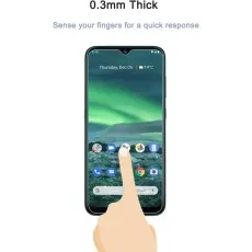 Nokia 6.2 Screen Protector - 0.3mm Ultra-Thin Tempered Glass, High Touch Sensitivity for Quick Response, Smooth and Precise Finger Recognition