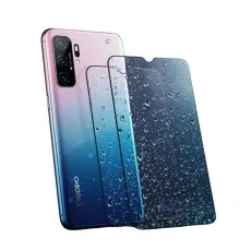 Tempered glass with water droplets for Oppo phone