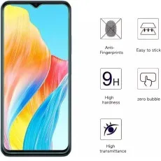 Infinix S4 Tempered Glass Screen Protector Features - Anti-Fingerprint, Easy to Stick, 9H Hardness, Zero Bubble, High Transmittance