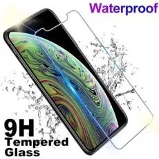 9H tempered glass screen protector for Samsung Galaxy A22 4G Tempered Glass, featuring waterproof and scratch-resistant protection for enhanced durability.