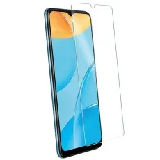 Tempered glass screen protector for OPPO A15s, offering edge-to-edge protection and a precise fit