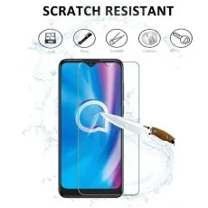 Scratch-Resistant Tempered Glass Screen Protector for Alcatel 1S (2020) & Alcatel 1SE (2020) – Durable, Anti-Scratch, Shatterproof Protection Against Keys, Coins, and Sharp Objects