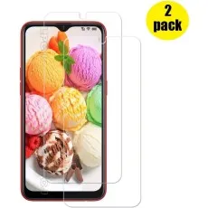 HTC Wildfire E2 Plus Protector 2-Pack – Tempered Glass, High Transparency, Ultra-Thin, Scratch-Resistant, Bubble-Free Installation, Full-Screen Coverage for Maximum Protection