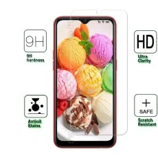 HTC Wildfire E2 Plus Tempered Glass Screen Protector – 9H Hardness, HD Ultra Clarity, Anti-Oil Stains, Scratch Resistant, Safe & Durable. High-Quality Protection for OPPO A1k Smartphone