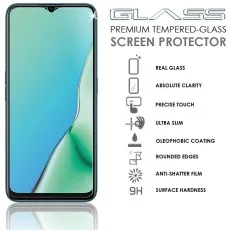 Premium tempered glass screen protector with 9H hardness, ultra-slim design, and anti-shatter protection.