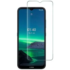 Tempered glass screen protector for Nokia 2.4, designed for edge-to-edge coverage, offering high transparency, scratch resistance, and touch sensitivity.
