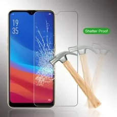 OPPO F9 Screen Protection Shatter-proof Tempered Glass Protector demonstration