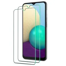 2-Pack Tempered Glass for Samsung Galaxy A02s – 9H Hardness, HD Clarity, Case Friendly, Anti-Fingerprint