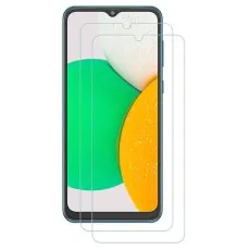 Galaxy A03 Core Tempered Glass 2-Pack – Clear, Case-Friendly, Scratch-Resistant Screen Protector