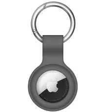 Grey Airtag Key Chain