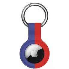 Blue And Red Airtag Key Chain