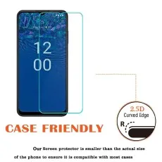 Case-friendly Nokia G310 screen protector with 2.5D curved edges for better compatibility.