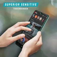 Ultra-sensitive touchscreen protector ensures smooth and responsive touch experience