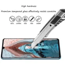 Nokia G42 with scratch-resistant tempered glass, demonstrating high hardness against sharp objects.