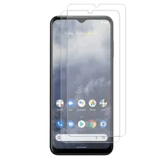 Transparent tempered glass screen protector for Nokia G60, designed for full coverage and durability.