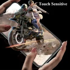High-sensitivity tempered glass screen protector for OnePlus Nord N20 SE, ensuring smooth touch response for gaming and everyday use.