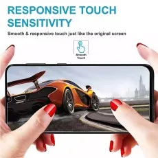 Responsive tempered glass with smooth touch for seamless gaming and screen protection