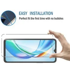 Easy installation of Realme C31 screen protector with a bubble-free fit