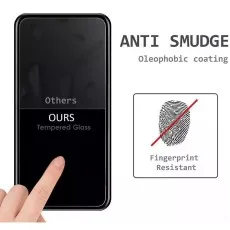 Anti-smudge Oppo A77s screen protector with oleophobic coating for fingerprint resistance