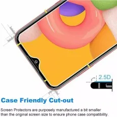 Case-friendly tempered glass with 2.5D edges for a perfect Oppo K10 5G fit and easy case compatibility