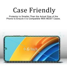 Samsung Galaxy M23 5G 6.6-inch screen protector – case-friendly design, precise cutouts, ultra-clear, and smooth touch.