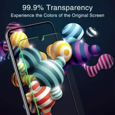 Samsung Galaxy M23 5G screen protector – 99.9% transparency for vivid colors, precise cutouts, and ultra-clear protection.