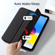 Smart Leather Case for Samsung Galaxy Tab A9, A9 Plus – Slim & Durable Cover