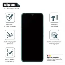 Premium screen protector scratch-resistant, anti-shock, anti-fingerprint, anti-glare, and case-friendly