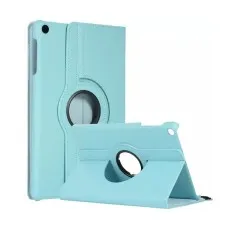 Samsung Galaxy Tab A9 Plus 11'' 2023 tablet case, 360-degree rotating leather cover, front view inn Sky