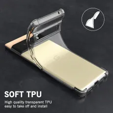 Google Pixel 6 Bumper Clear Case Shockproof Slim Case , 6.4 inch, Crystal Clear