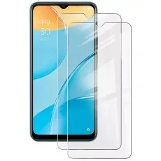 Tecno Spark 9T India with two transparent tempered glass screen protectors