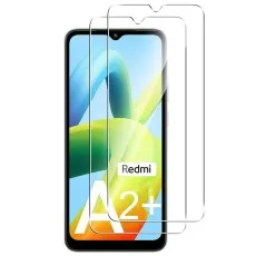 2-Pack Tempered Glass Screen Protector for Xiaomi Redmi A2 Plus – Full Coverage, Ultra Clear, Scratch Resistant.