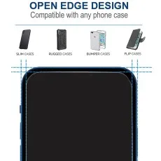 Open Edge Design Tempered Glass for Xiaomi Redmi A2 – Case-Friendly Compatibility with Slim, Rugged, Bumper, and Flip Cases.