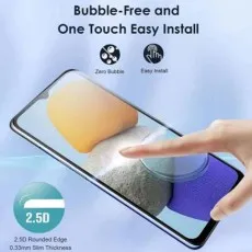 Vivo Y33 2.5D Rounded Edge Tempered Glass Screen Protector – Ultra-Slim 0.33mm, Bubble-Free, and Easy One-Touch Installation.