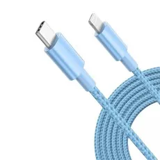 Sky braided Type C to iPhone charger cable 2M with Lightning connector for fast charging and durable design