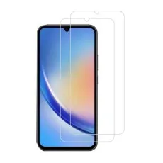 Two tempered glass screen protectors designed for Vivo Y20i, offering full-screen coverage.