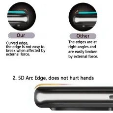 Honor Magic 4 tempered glass – 2.5D rounded edges, smooth touch, ultra-clear, and comfortable grip