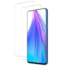 Honor X8 With 2 Transparent Tempered Glass , Ultra Clear and 2.5D edages