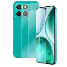 Honor X8C With 2 Transparent Tempered Glass , Ultra Clear and 2.5D edages