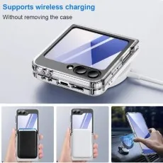 Stylish Magnetic Phone Cover for Samsung Galaxy Z Flip 6, 5, 4, 3 – Shockproof Protection