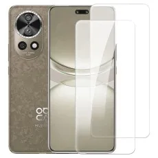 Gry Huawei Nova 12 Ultra phone with 2 screen Protector Ultra Clear with 2.5D Tempered Edges for Screen Protection.