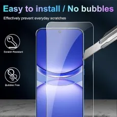 Huawei Nova 12 screen protector scratch-resistant and bubble-free installation.